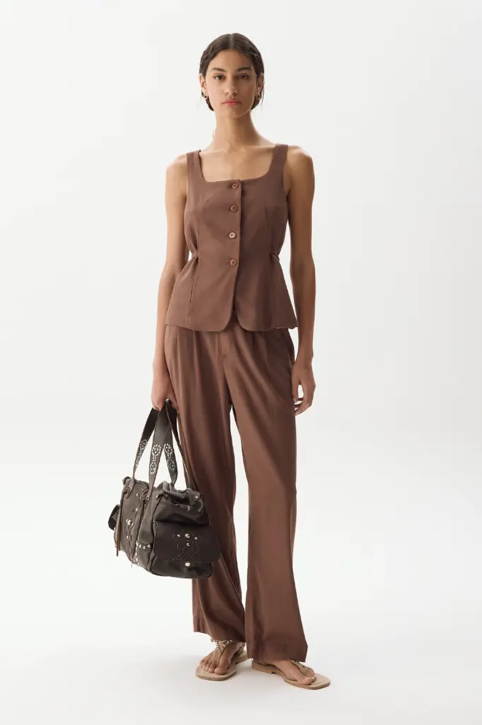 Pantalón Rina (Chocolate)