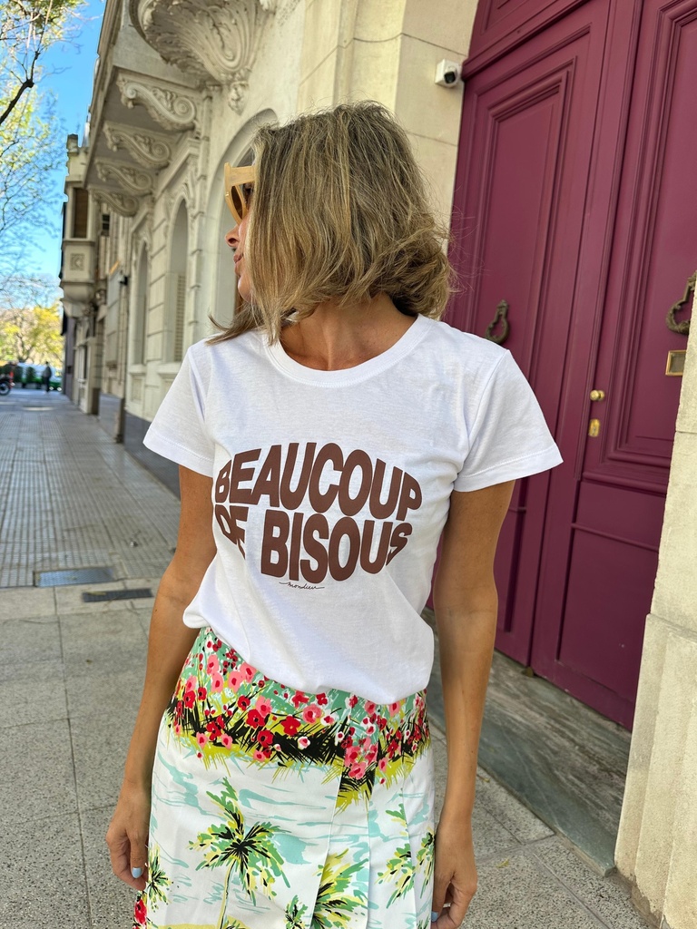 Remera Beaucoup (Blanca)