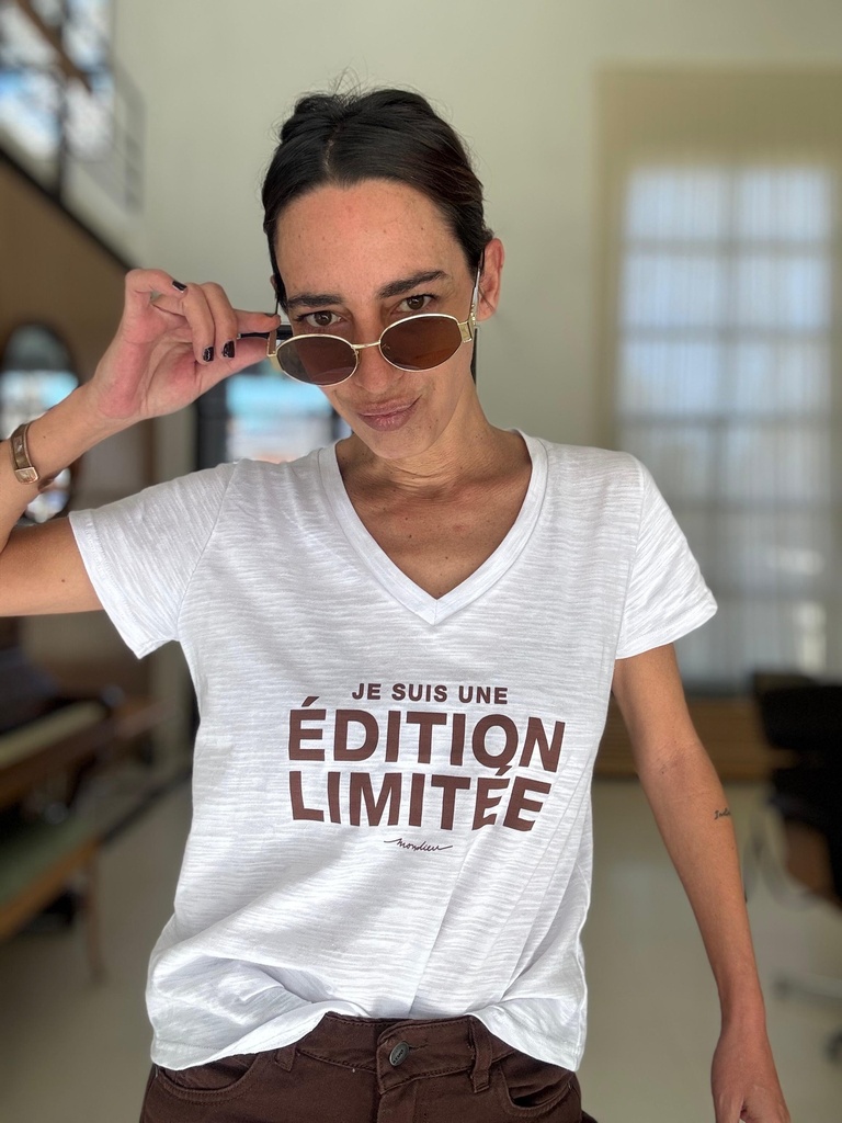 Remera Je Suis Une (Blanca) 