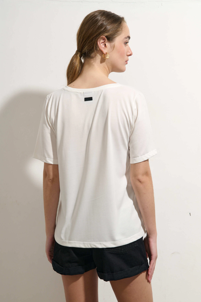 Remera Houston (Blanca)