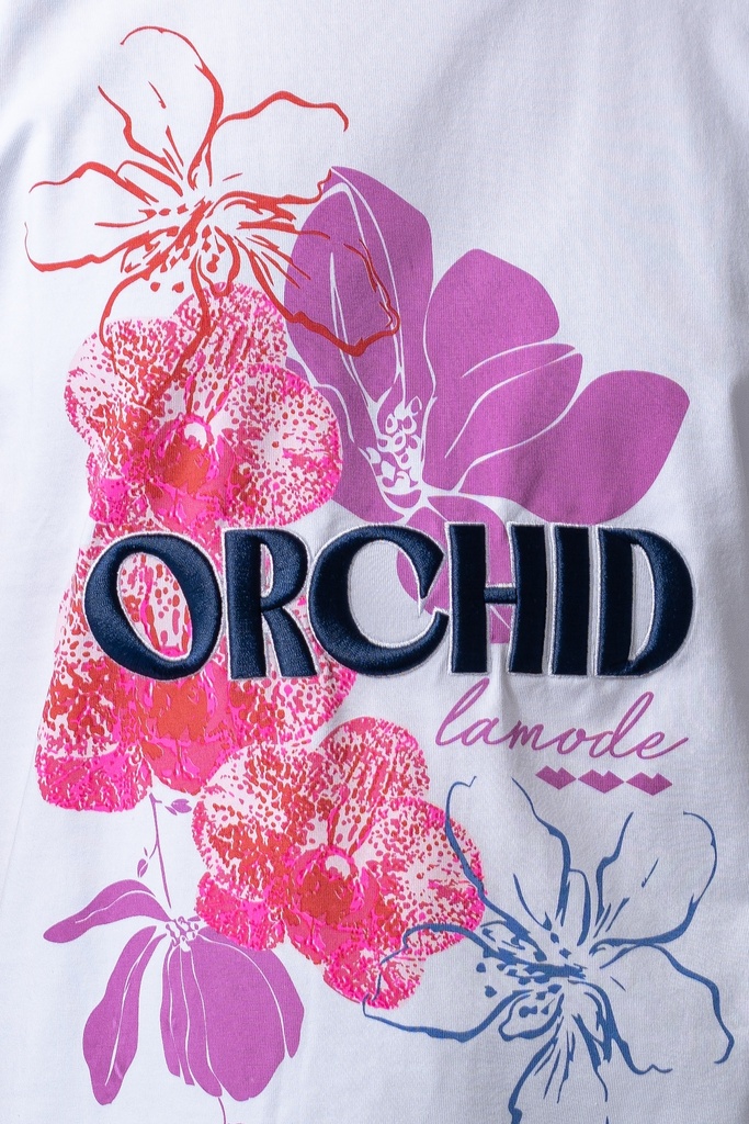 Remera Orchid (Blanco) 