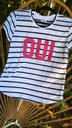 Remera Oui (Rayas)