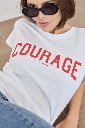 Remera Courage (Blanca) 