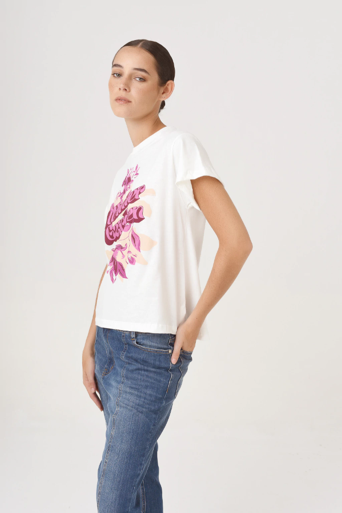 Remera Garden (Blanco)