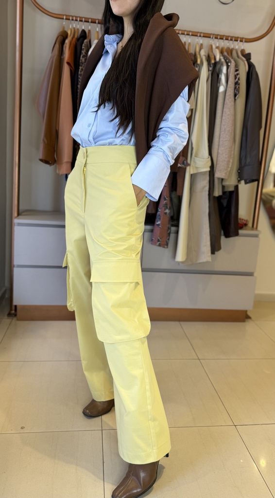Pantalón Cargo (amarillo)