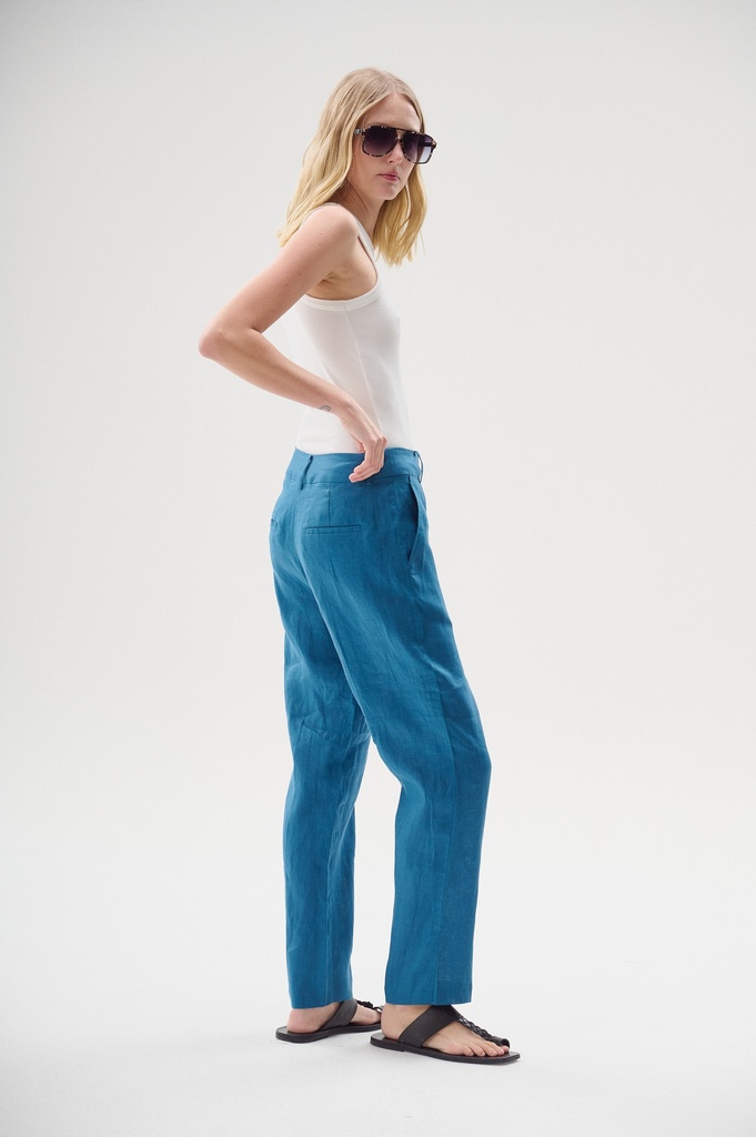 Pantalón Flora  (Azul) 