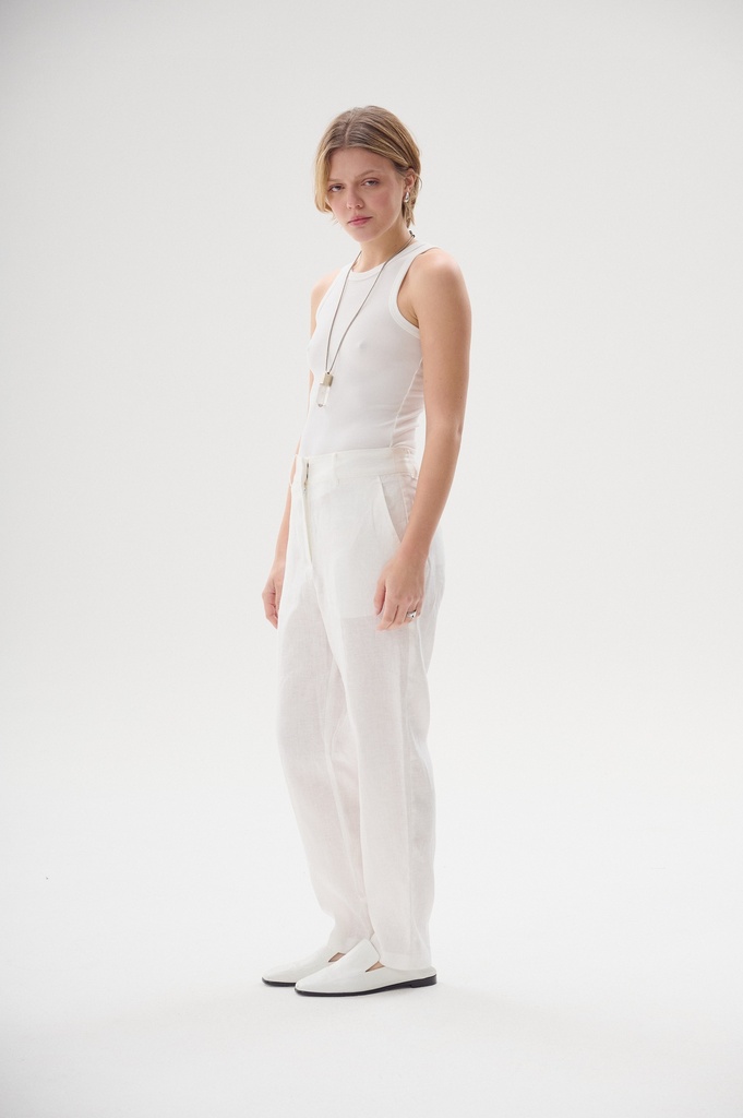 Pantalón Flora (Blanco)