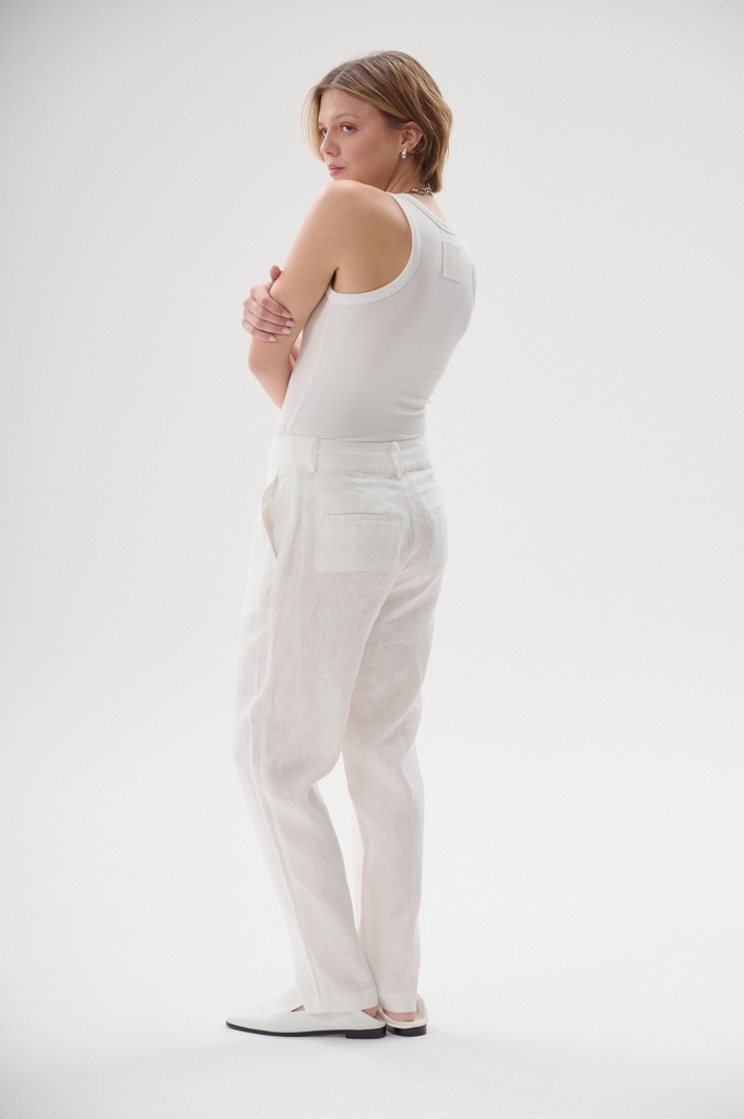 Pantalón Flora (Blanco)