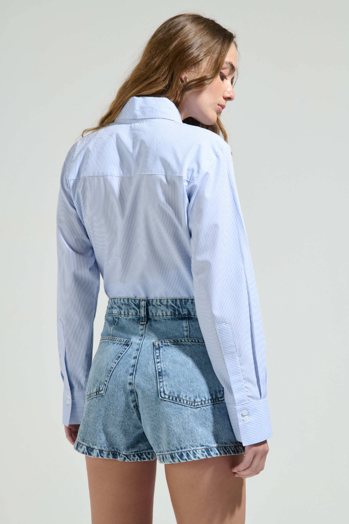 Falda Portafolio (Celeste)