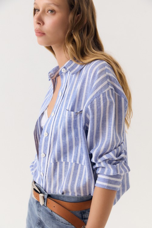 Camisa Menorca (Celeste)