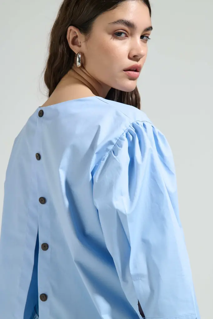 Blusa Malawi (Celeste)