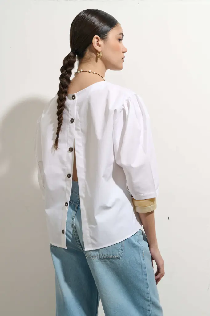 Blusa Malawi (Blanco)