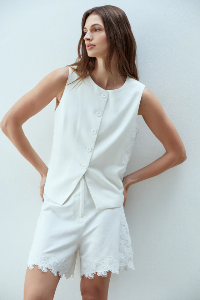 Chaleco Salvia (Blanco)