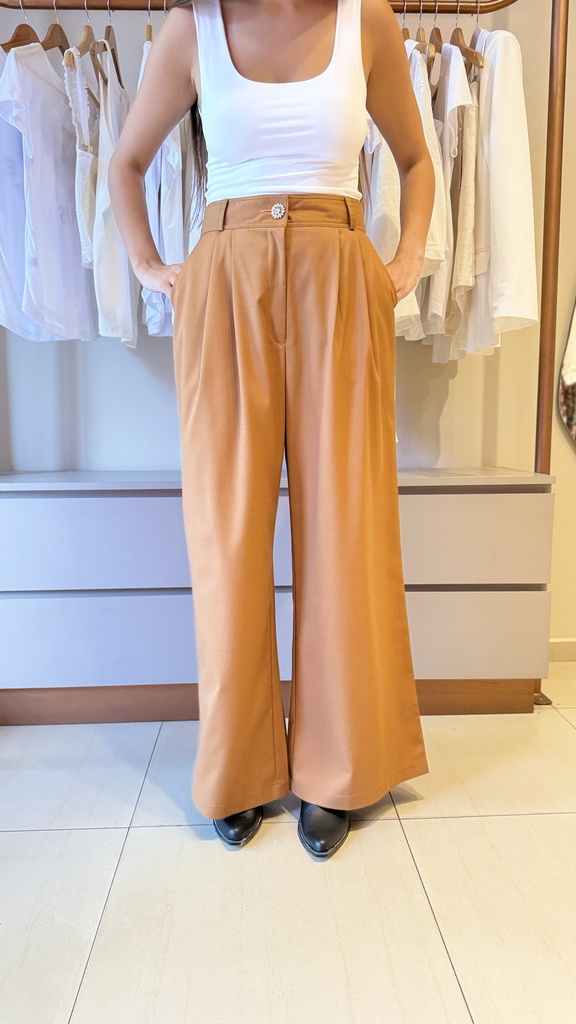 Pantalón Jacinta (Tostado)