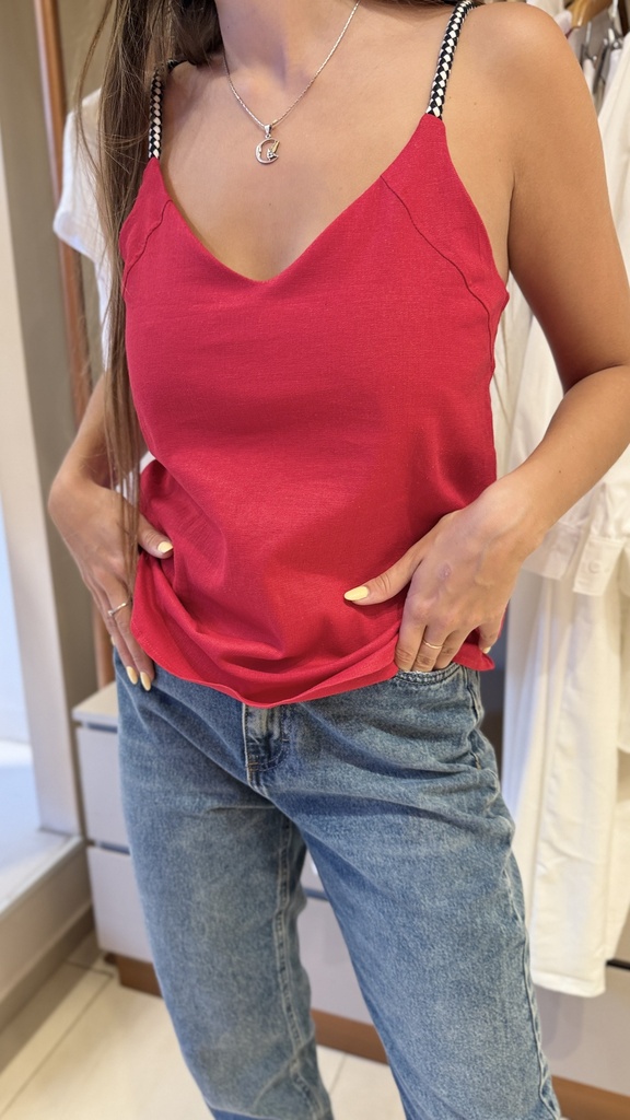 Blusa India (Rojo)