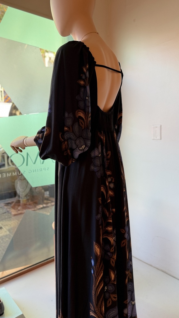 Vestido Cropped Floral Renata 