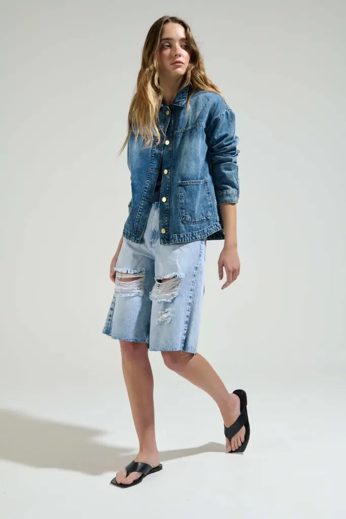 Chaqueta Esencia Light Blue