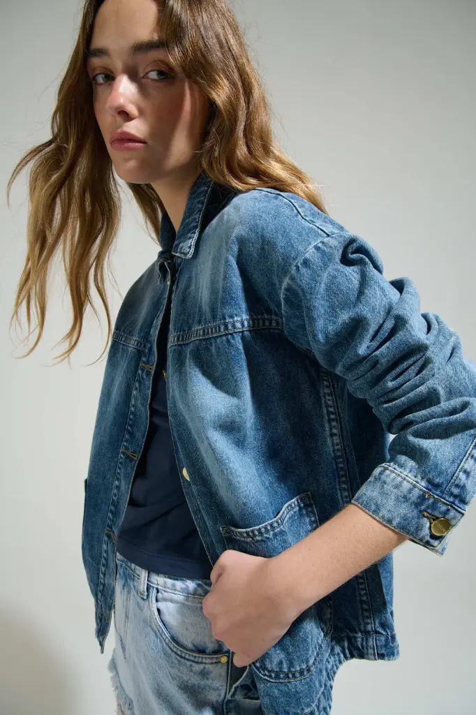 Chaqueta Esencia Light Blue