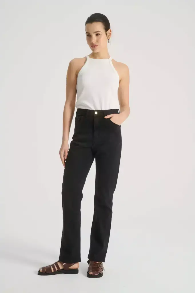Jeans recto Black