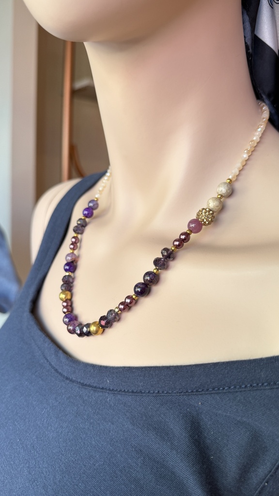 Collar Cristal varios