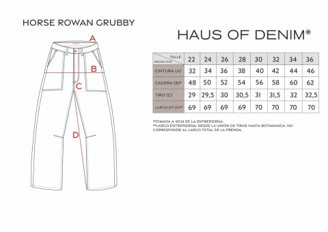 Jeans Horse Rowan Grubby