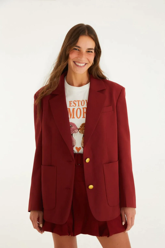 Blazer Alfaiataria 