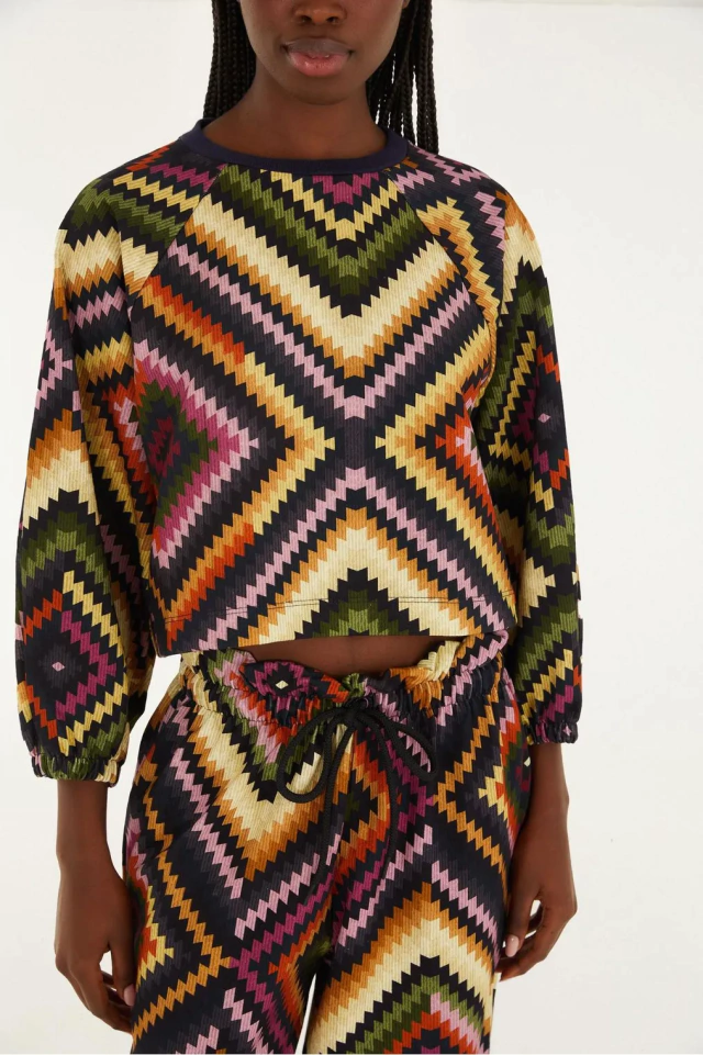 Casaco Estampado Pretti 