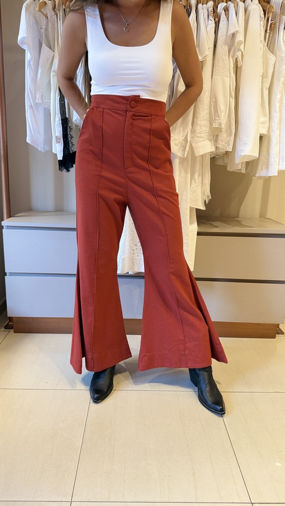 Calca Flare Longa