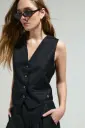 Chaleco London (Negro)