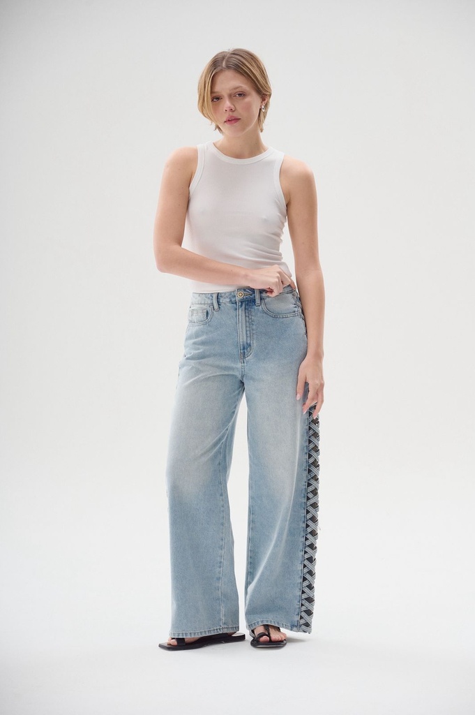 Jeans Florencia (Celeste)