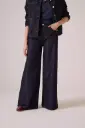 Jeans Wide Leg Dark 