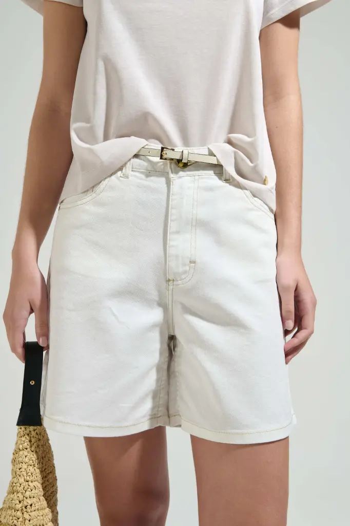 Bermuda Denim Costura contratono