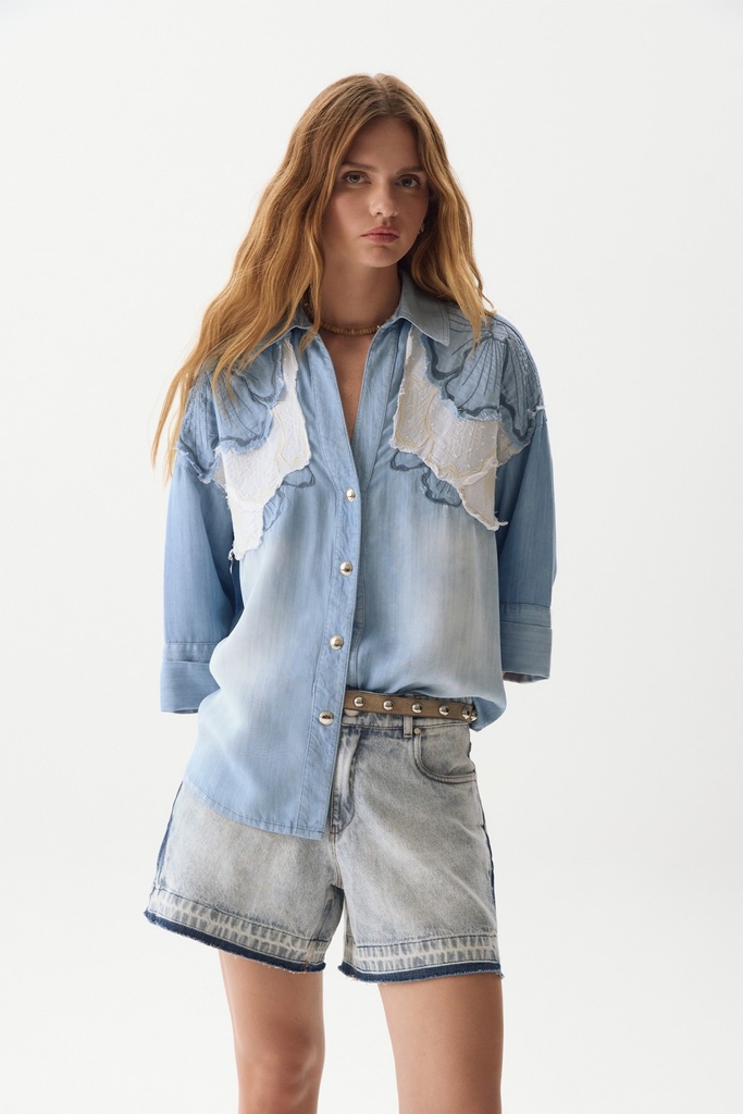 Camisa Fiori 