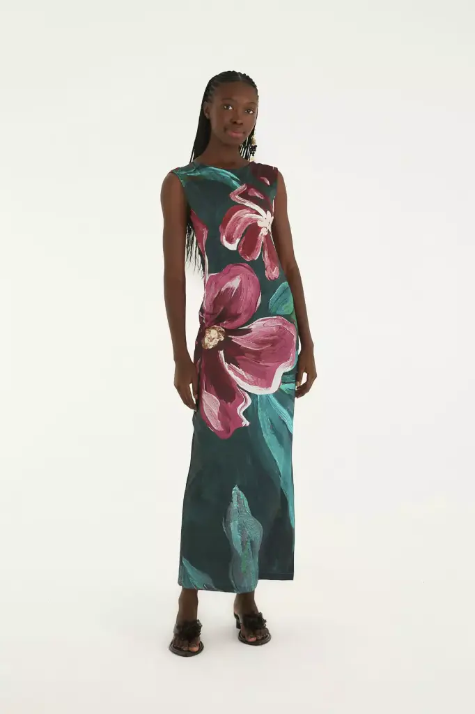  Vestido Midi Lineia 