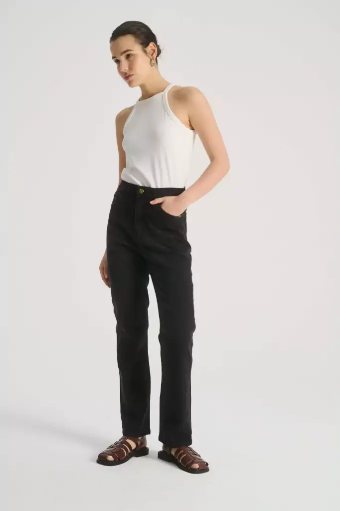 Jeans recto Black