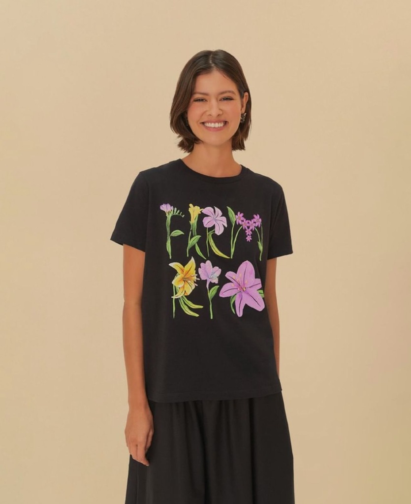 T Shirt Flores 