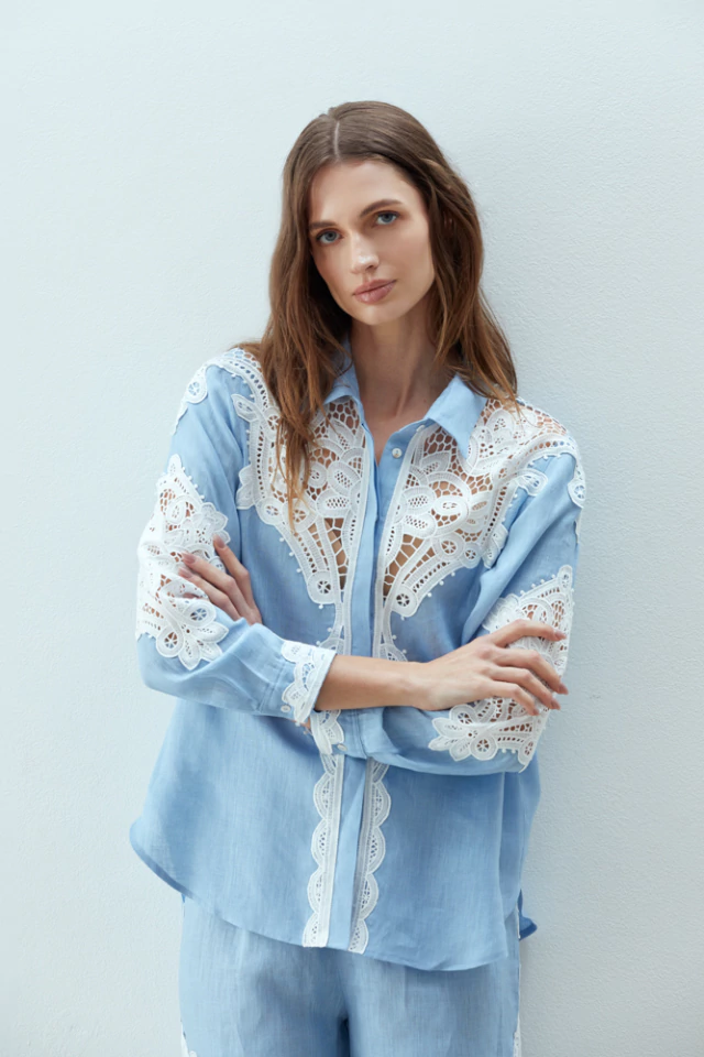 Camisa Cuenta (Celeste)
