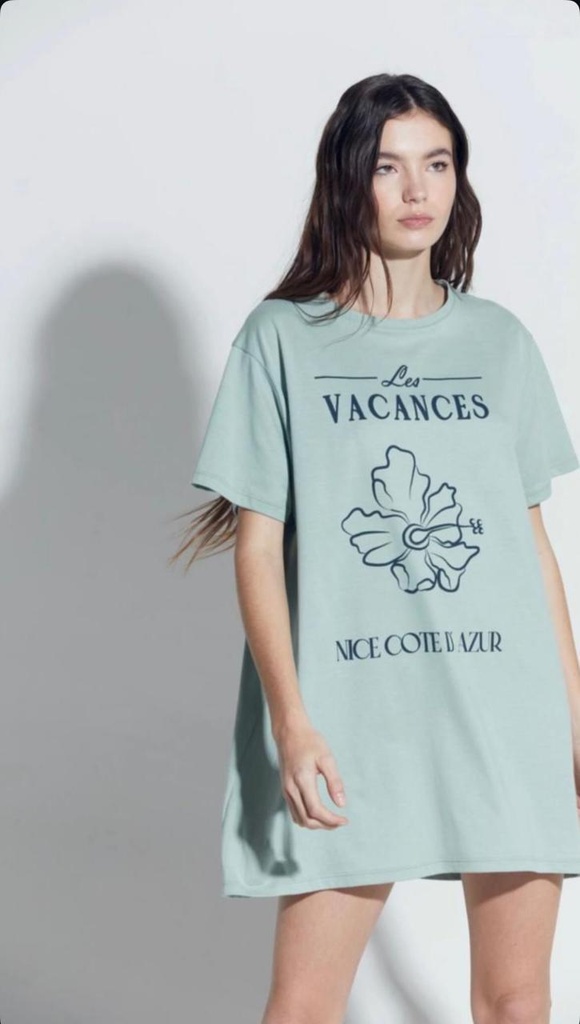 Remera Les vacances