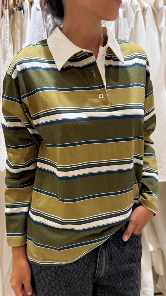 Polo rayado
