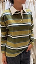 Polo rayado