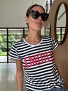 Remera  Amour (Rayas)