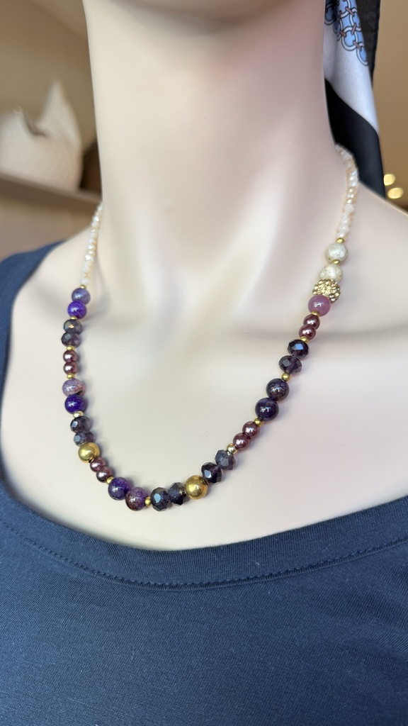 Collar Cristal varios