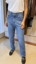 Jeans Mom ruedo al corte