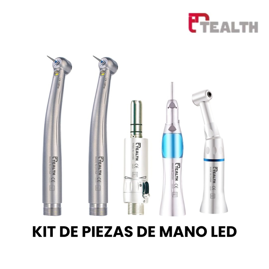 Kit de turbina estudiantil con 2 turbinas LED directa - CA, MM, PR- Tealth  