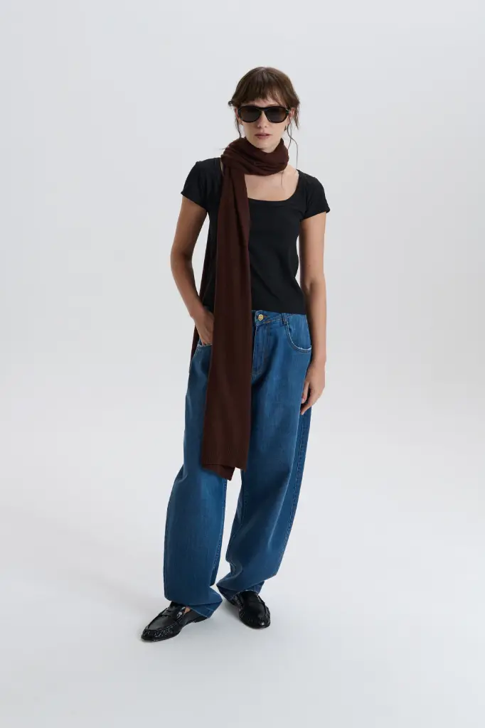 Jean Barrel Blue