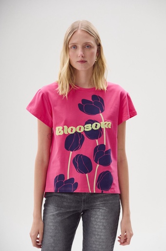 Remera Blososon (Fucsia)