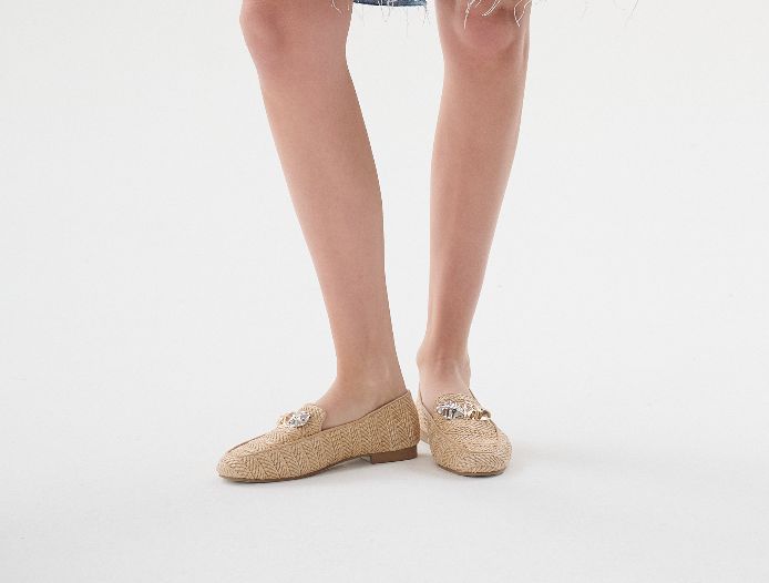 Mocasine Luisa (Beige)