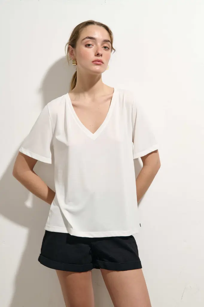 Remera Houston (Blanca)