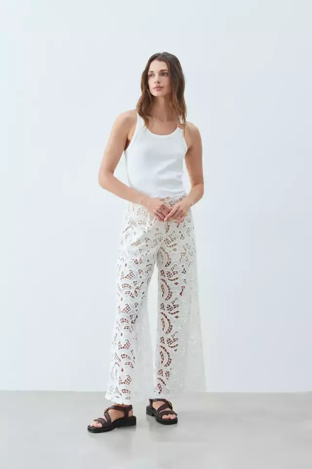 Pantalón Oriana (Blanco)