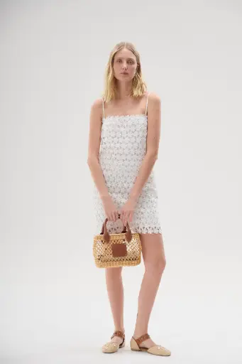 Vestido Margarita Corto (Blanco)